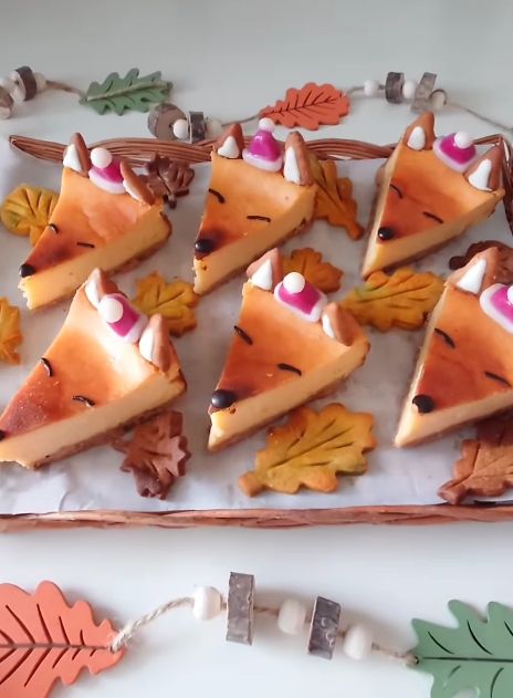 flan en forme de renard